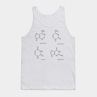 Hand Drawn RNA Ribonucleic Acid Pack Tank Top